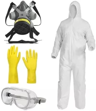 Kit de Epi para Proteção individual para Pintor com Máscara de pintura detalhe